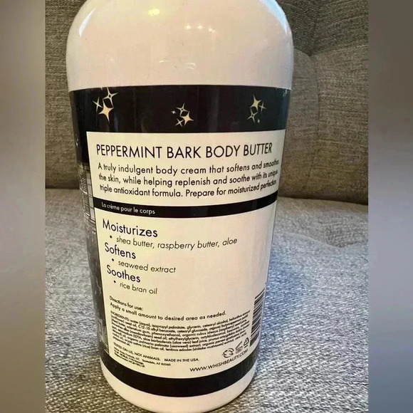 NIB Bundle of Whish Peppermint Bark Sugar Scrub & Body Butter - Picture 7 of 16